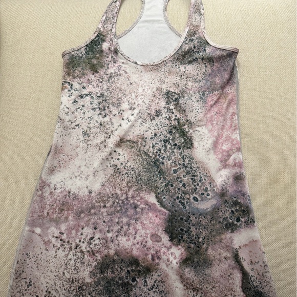 lululemon athletica Pink and Gray Tank Top - Picture 1 of 2